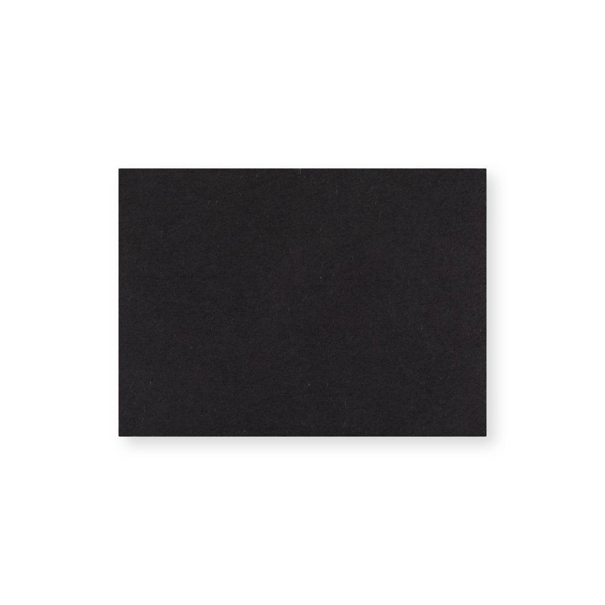 70x100mm BLACK WALLET GUMMED PLAIN 100GSM WOVE