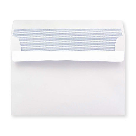 162x229mm C5 Bijeli novčanik Samozapečati 100gsm Neprozirne omotnice