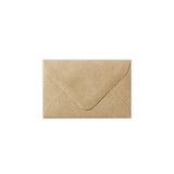 62x94mm smeđi rebrasti novčanik gumiran obična 100gsm tkane omotnice