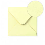 Bjelokosna Omotnica s Teksturom Čekića 155x155 mm