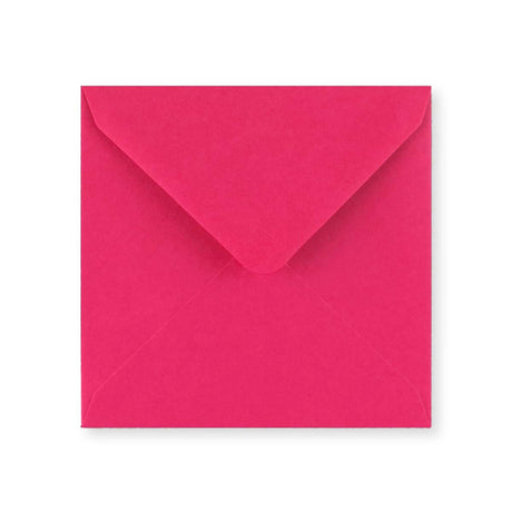 130x130mm FUSCHIA PINK SQUARE GUMMED PLAIN 100GSM