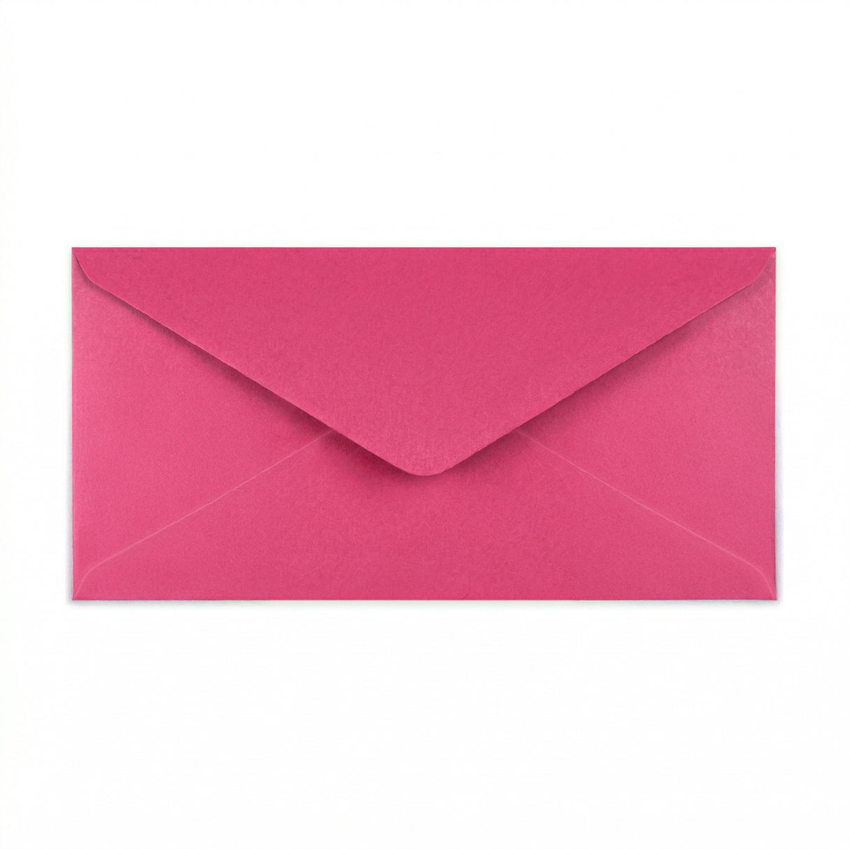 110x220mm DL FUSCHIA PINK WALLET GUMMED PLAIN 100GSM