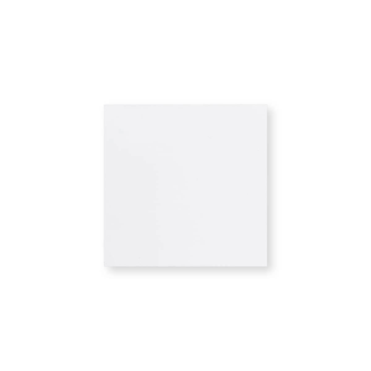 Bijela omotnica z Ravnim Preklopom 120x120 mm