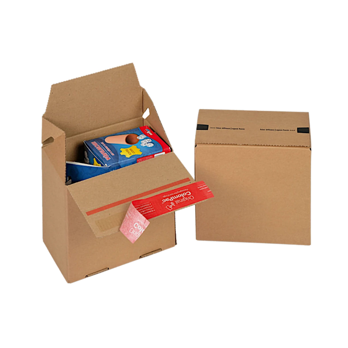 Kartonska kutija sa samozatvarajućim zatvaračem za slanje pošiljki