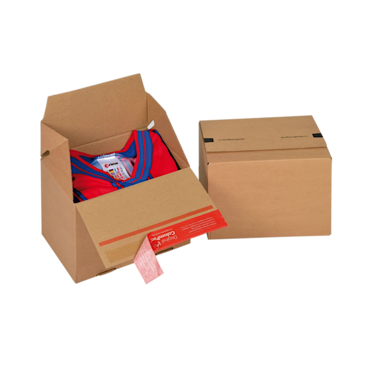 Kartonska kutija sa samozatvarajućim zatvaračem za slanje pošiljki