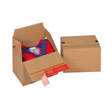 Kartonska kutija sa samozatvarajućim zatvaračem za slanje pošiljki