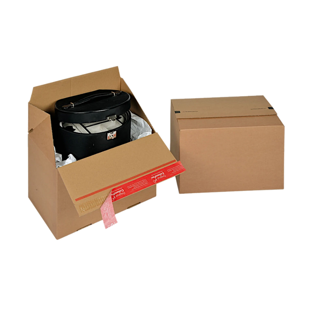 Kartonska kutija sa samozatvarajućim zatvaračem za slanje pošiljki