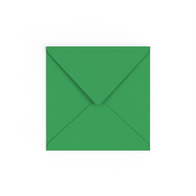 Kelly Green British Made Gummed Envelope (155 x 155mm)