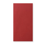 220x110mm Tamnocrvena kora i brtveni džep 110gsm omotnica