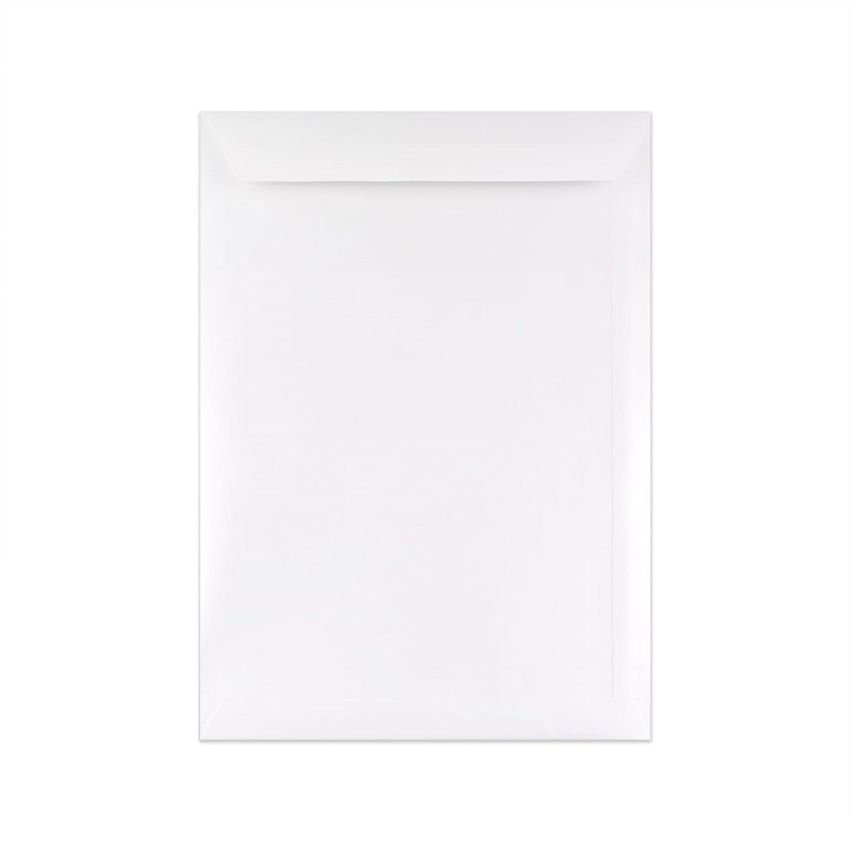 White envelope with window 229x324 mm (C4)