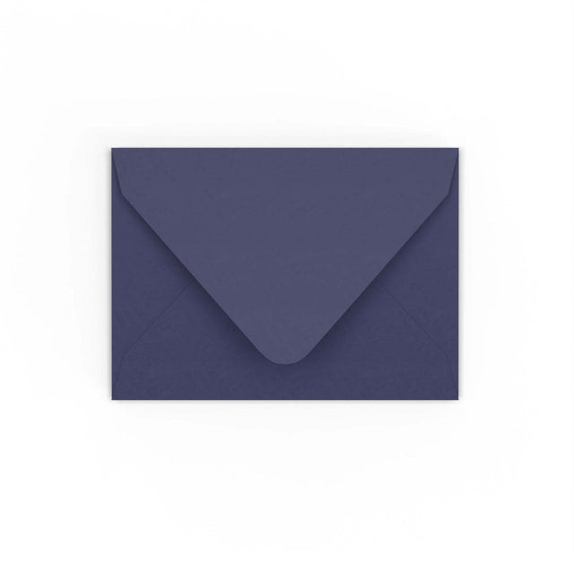 C7 Dark Blue Gummed V-Flap Envelope (82 x 113mm)