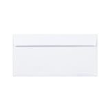110x220mm DL Bijeli novčanik oguliti i zatvoriti Rh Prozor (35x90mm 18up 19rhs) 120 g/m2 Neprozirne omotnice za sivo pranje