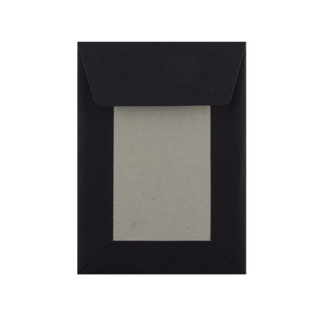 Crna Omotnica s Kartonskom Stražnjicom 162x114 mm (C6)