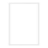 Bijele samoljepljive etikete