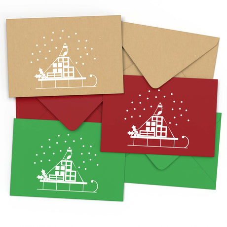 Božićna kuverta – Sanke