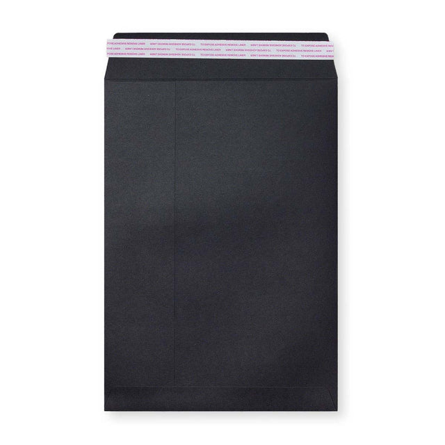 C3 Black Luxury Peel & Seal Envelope (457 x 324mm)
