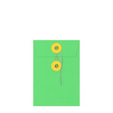 Obojene kuverte sa zatvaračem na uzicu i pločicu